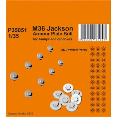 1/35 M36 Jackson Armour Plate Bolt Set for Tamiya/Other Kits