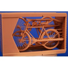 1/48 Men's Bicycle - First Half of 20th Century (2pcs)