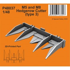 1/48 M5 and M8 Hedgerow Cutter type 3