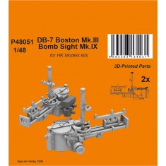 1/48 DB-7 Boston Mk.III Bomb Sight Mk.IX for HK Models kits