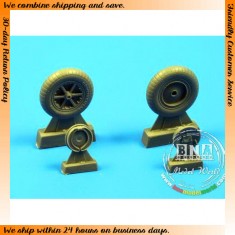 1/32 German Messerschmitt Bf 109E Wheels for Hasegawa/Eduard kit