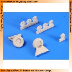 1/32 P-51D Mustang Wheels (Diamond & Hole Tread Pattern)for Dragon/Tamiya/Trumpeter kit
