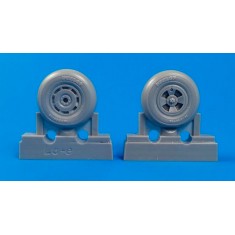 1/32 Tempest Mk.II/V/VI Main Wheels Late type for Special Hobby/Pacific Coast kits