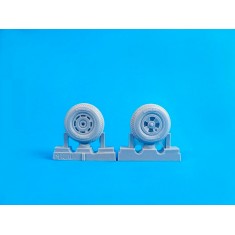 1/32 Tempest Mk. II/V/VI Square Tread Pattern MainWheels for Special Hobby kit