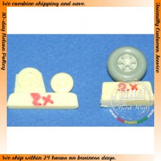 1/48 Swedish Saab JAS 39C Gripen Wheels for Italeri kit