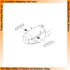 1/48 British Supermarine Spitfire Mk.I/Early Mk.V Exhaust Stubs for Tamiya