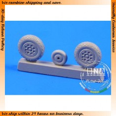 1/48 British Westland Wyvern S.4 Wheels for Trumpeter kits