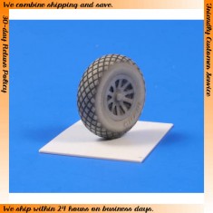 1/48 P-51D Mustang Wheels(Diamond Tread Pattern)for Hasegawa/Revell/ HobbyBoss/Tamiya kit 