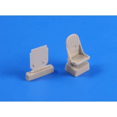 1/48 Supermarine Seafire FR.47 Seats w/Harness for Airfix kit
