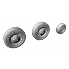 1/48 Lockheed F-104C Starfighter Wheels for Kinetic kits