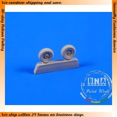 1/72 North American P-51B/C Mustang Wheels for Hasegawa/Revell