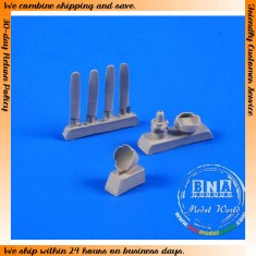 1/72 US P-51D Mustang Corrected Propeller for Academy/Hasegawa/Tamiya