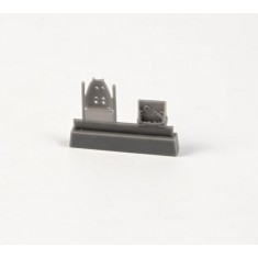 1/72 Ki-43 II/III Hayabusa Pilot's Seat with Harness for Special Hobby kits