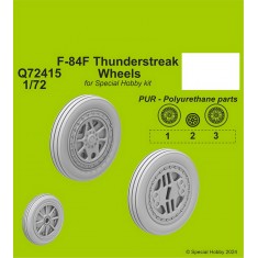 1/72 F-84F Thunderstreak Wheels for Special Hobby kits