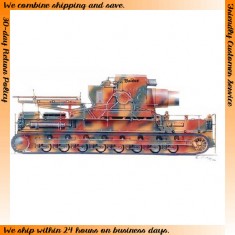 1/35 German Karl Morser Gerat 040/041 (Early Chassis) - Resin kit