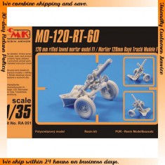 1/35 MO-120-RT-60, 120mm Rifled Towed Mortar, Model F1