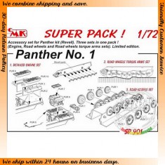 1/72 Super Pack German Panther No.1 for Revell kit (2027,2030,2031)