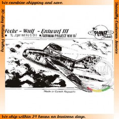 1/72 WWII German Focke-Wulf "Entwurf III"