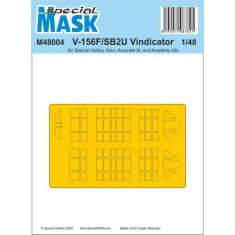 1/48 V-156F/SB2U Vindicator Masking Sheet for Special Hobby/Azur/Accurate M/Academy kits