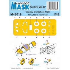 1/48 Supermarine Seafire Mk.15 Masks