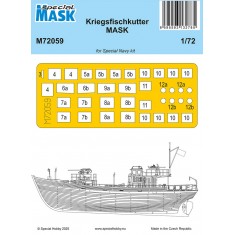 1/72 Kriegsfischkutter MASK for Special Hobby kits