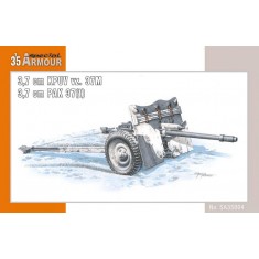 1/35 Cannon 3.7 cm KPUV vz.37M / 3.7 cm Pak M 37 (t) [Special Armour]