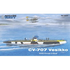 1/72 WWII Finnish CV 707 Vesikko Submarine