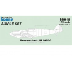 1/72 Messerschmitt Bf 109E-3 Simple Set