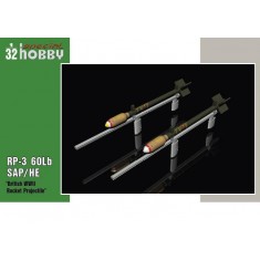 1/32 WWII British RP-3 60Lb SAP Rockets