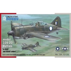 1/72 WWII US Buffalo Model 339-23 "In RAAF and USAAF colours"