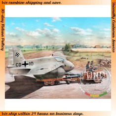 1/72 German Messerschmitt Me 163A with Scheuch-Schlepper
