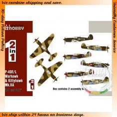 1/72 British P-40F/L & Kittyhawk Mk.IIA "RAF and FAFL" 2 in 1