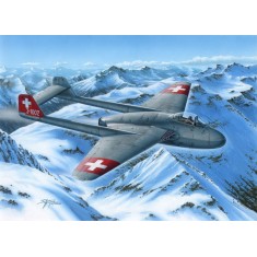 1/72 Modern British DH.100 Vampire Mk.I "The First Jet Guardians of Neutrality"