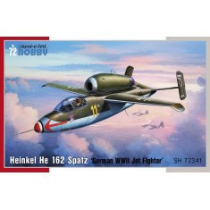 1/72 WWII German Heinkel He 162A Spatz Jet Fighter