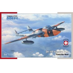 1/72 Swiss DH.100 Vampire 6 "Pinocchio Nose"