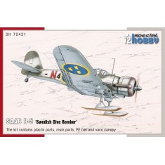1/72 WWII SAAB B-5 "Swedish Dive Bomber"