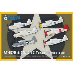 1/72 WWII AT-6C/D & SNJ-3/3C Texan "Training to Win"