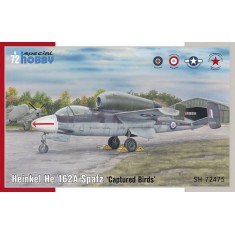 1/72 Heinkel He 162A Spatz Captured Birds