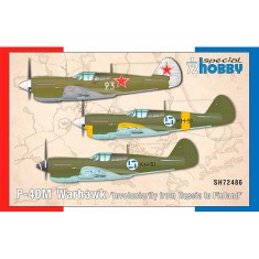 1/72 P-40M Warhawk 'Involuntarily from Russia to Finland'