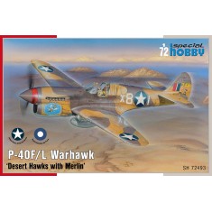 1/72 Curtiss P-40F/L Warhawk 'Desert Hawks with Merlin'