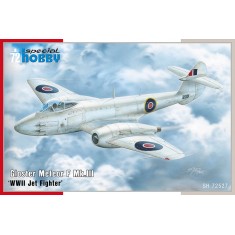 1/72 WWII Gloster Meteor F Mk.III Jet Fighter