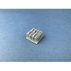 1/32 Nieuport 11/16 Port Ammo Racks for Copper State kit