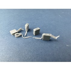 1/35 Russian Maxim MG Ammunition Boxes for Copper State Kit