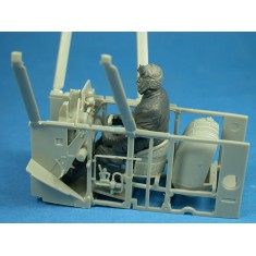 1/32 Seated RFC Pilot In Leather Jacket for Wingnut Wing kit