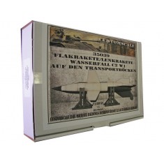 1/35 German Guided Missile/Anti-aircraft Missile Wasserfall C2 W1 on Transport Stands