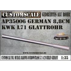 1/35 German 8.8cm KWK L/71 Glattrohr