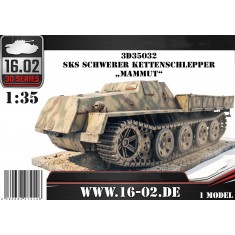 1/35 sKS Mammut Heavy Tracked Tractor