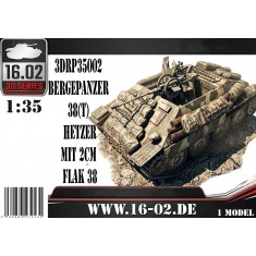 1/35 Bergepanzer 38(t) Hetzer with 2cm Flak 38