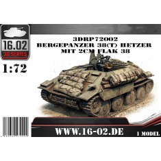 1/72 Bergepanzer 38(t) Hetzer with 2cm Flak 38