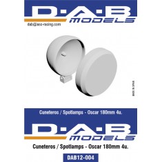 1/12 Oscar 180mm Spotlamps